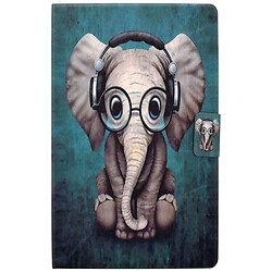 Чехол (книжка) Samsung P620 Galaxy Tab S6 Lite / P625 Galaxy Tab S6 Lite / P627 Galaxy Tab S6 Lite, BeCover Smart Case, Elephant, Рисунок