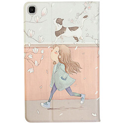 Чехол (книжка) Samsung P620 Galaxy Tab S6 Lite / P625 Galaxy Tab S6 Lite / P627 Galaxy Tab S6 Lite, BeCover Smart Case, Walk, Рисунок