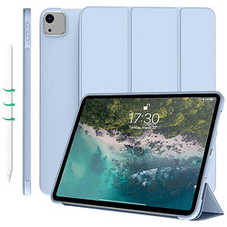 Чехол (книжка) Apple iPad Air 13, BeCover Tri Fold Soft, Light Blue, Голубой