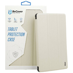 Чехол (книжка) Apple iPad PRO 12.9 2022 / iPad Pro 12.9 2020 / iPad Pro 12.9 2021, BeCover Tri Fold Soft, Бежевый