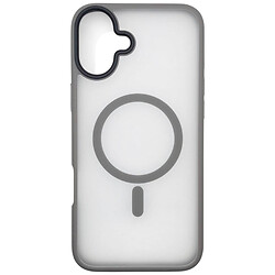 Чехол (накладка) Apple iPhone 16 Plus, BeCover Metal Buttons Case, MagSafe, Серый