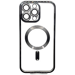 Чехол (накладка) Apple iPhone 16 Pro Max, BeCover Chrome Case, MagSafe, Черный
