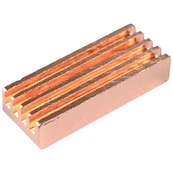 Радиатор медный 22x8x5 mm
