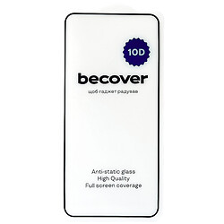 Защитное стекло Xiaomi Poco M6 Pro, BeCover, 10D, Черный