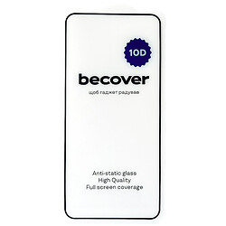 Защитное стекло ZTE Blade A73 / Blade V50 Design 4G, BeCover, 10D, Черный