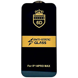 Защитное стекло Apple iPhone 17 Air, Anti-Static, 6D, Черный
