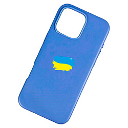 Чехол (накладка) Apple iPhone 13 Pro, Leather Case, MagSafe, Синий