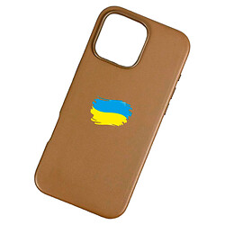 Чехол (накладка) Apple iPhone 15, Leather Case, MagSafe, Коричневый