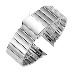 Ремешок Apple Watch 38 / Watch 40, Metal Watch Design 11, Серебряный