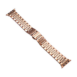 Ремешок Apple Watch 38 / Watch 40, Metal Watch Design 3, Бронзовый