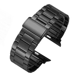Ремешок Apple Watch 38 / Watch 40, Metal Watch Design 5, Черный