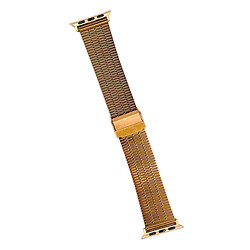 Ремешок Apple Watch 38 / Watch 40, Metal Watch Design 6, Бронзовый