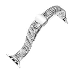 Ремешок Apple Watch 38 / Watch 40, Metal Watch Design 7, Серебряный