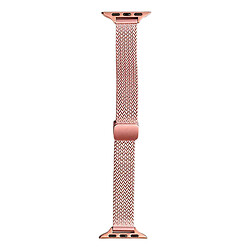 Ремінець Apple Watch 38 / Watch 40, Metal Watch Design 7, Рожевий