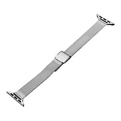 Ремешок Apple Watch 42 / Watch 44, Metal Watch Design 8, Серебряный