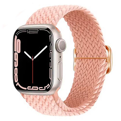 Ремешок Apple Watch 38 / Watch 40, Braided Solo Loop Clasp, Light Pink, Розовый