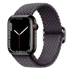 Ремінець Apple Watch 38 / Watch 40, Braided Solo Loop Clasp, Сірий