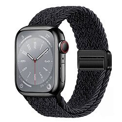 Ремінець Apple Watch 38 / Watch 40, Braided Solo Loop Magnetic Buckle, Dark Grey, Сірий
