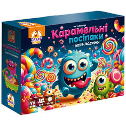 Гра настільна маршрутна. Карамельні посіпаки, укр, Vladi Toys