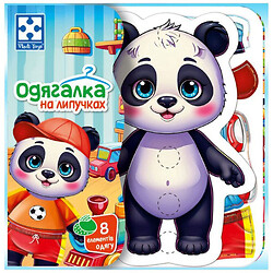 Гра розвиваюча з липучками "Панда", VT1320-06, Vladi Toys