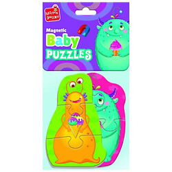 Игра развивающая бейби магнитные пазлы "Монстрики", Vladi Toys