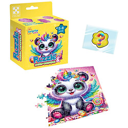 Пазлы с сюрпризом "Панда-единорожка", укр, Vladi Toys