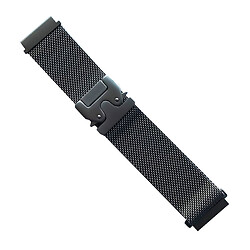 Ремешок универсальный, Milanese loop Metal Lock, Titanium, Серый