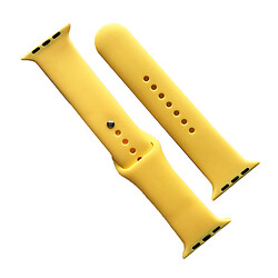Ремешок Apple Watch 38 / Watch 40, Silicone WatchBand, Желтый