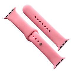 Ремешок Apple Watch 38 / Watch 40, Silicone WatchBand, Light Pink, Розовый