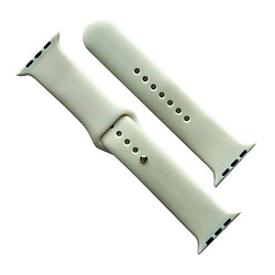 Ремешок Apple Watch 38 / Watch 40, Silicone WatchBand, Antique White, Белый