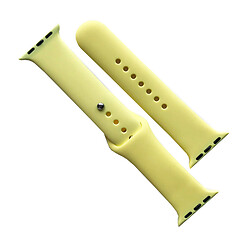 Ремешок Apple Watch 38 / Watch 40, Silicone WatchBand, Flash, Желтый