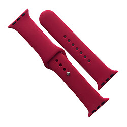 Ремешок Apple Watch 38 / Watch 40, Silicone WatchBand, Rose Red, Розовый