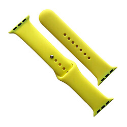 Ремешок Apple Watch 38 / Watch 40, Silicone WatchBand, New Yellow, Желтый