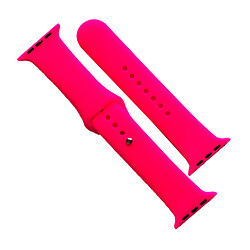 Ремешок Apple Watch 38 / Watch 40, Silicone WatchBand, Hot Pink, Розовый
