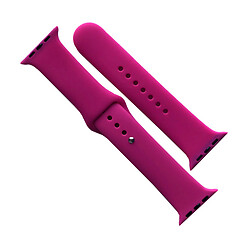 Ремешок Apple Watch 38 / Watch 40, Silicone WatchBand, Dragon Fruit, Розовый