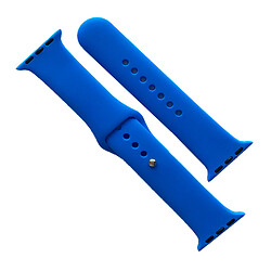 Ремешок Apple Watch 42 / Watch 44, Silicone WatchBand, Capri Blue, Синий