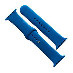 Ремешок Apple Watch 42 / Watch 44, Silicone WatchBand, Blue New, Синий