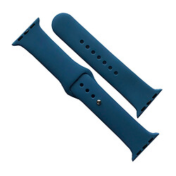 Ремешок Apple Watch 42 / Watch 44, Silicone WatchBand, Alaskan Blue, Синий