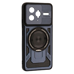 Чехол (накладка) Xiaomi Poco F7 Ultra, Protective Ring, MagSafe, Синий