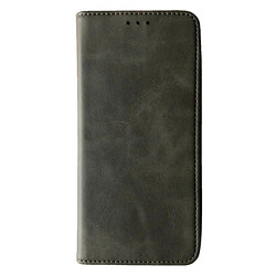 Чехол (книжка) Xiaomi Redmi Note 14S, Leather Case Fold, Серый