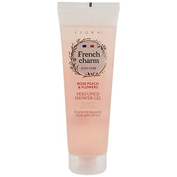 Гель для душу парфумований Liora Rose peach&flowers 260 мл