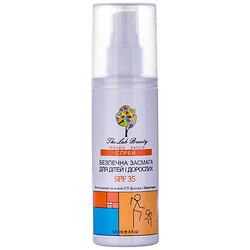 Спрей для загара взрослых и детей The Lab Beauty SPF35 120 мл