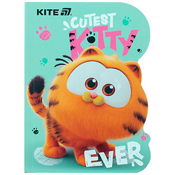 Блокнот А6 клітинка KITE серія Garfield 60 аркушів, Kite