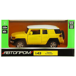 Машина іграшкова металева АВТОПРОМ 1:43 Toyota FJ Cruiser мікс, Автопром