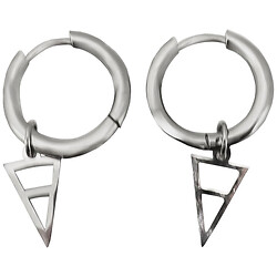 Серьги женские круглые с подвеской Lovit, Lovit