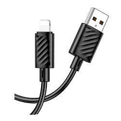 USB кабель Hoco X88 Apple iPhone SE 2022 / iPhone 14 Pro Max / iPhone 14 Plus / iPhone 14 Pro / iPhone 14 / iPhone 13 Pro / iPhone 13 Mini / iPhone 13 / iPhone 13 Pro Max / iPhone 12 Mini / iPhone 12 Pro Max / iPhone 12 Pro, Lightning, 2.0 м., Чорний
