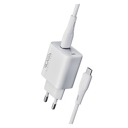 СЗУ Ridea RW-18123 Rapid, С кабелем, MicroUSB, Белый