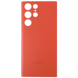 Задня кришка Samsung S908 Galaxy S22 Ultra, High quality, Помаранчевий