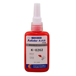 Фиксатор резьбы Kafuter K-0262, 50 мл., Красный