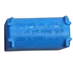 Конденсатор пусковий 2uF 450VAC ±5% CBB61 36x14,5x25, CBB61-205J450V